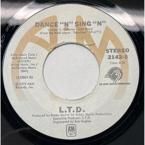 L.T.D. Dance N Sing N / Give It All 45 Disco 1979 Casablanca 2142